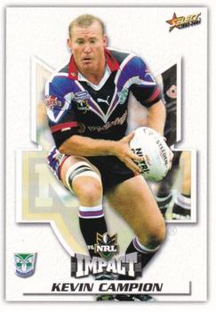 2001 Select Impact #140 Kevin Campion Front